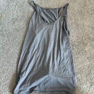 Size 8 lululemon pima cotton tank top with tie back